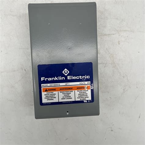 ace hardware panama city fl franklin electric control box 2801084915|Franklin Electric 230 V 1 hp Quick Disconnect Control Box.